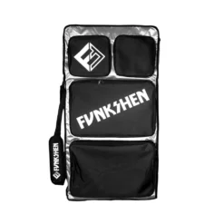 Funkshen Bodyboards Travel Case Quad Pocket Padded Double Boardbag