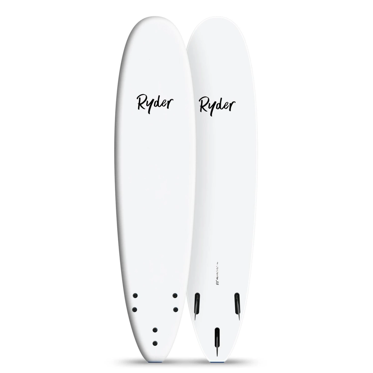 RYDER SOFT SURFBOARD - Mal Series 8'0' Malibu 3 RYDER SOFT SURFBOARD - Mal Series 8'0' Malibu