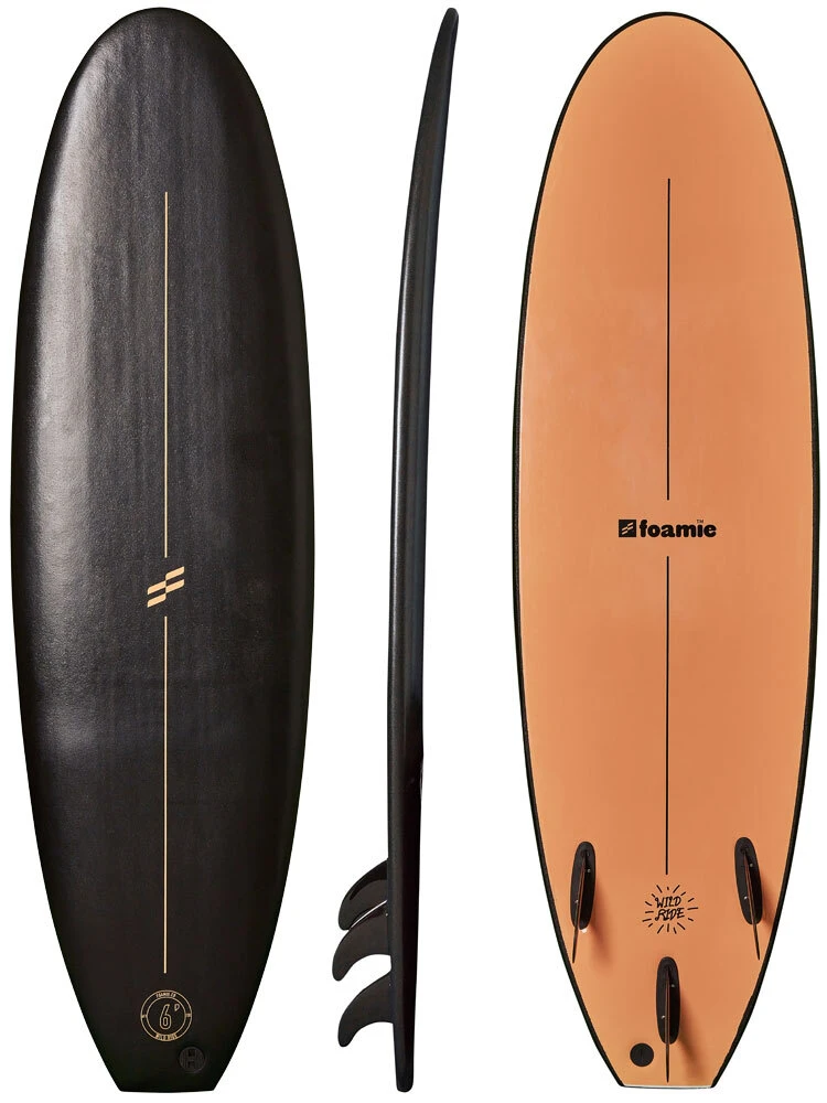 FOAMIE SURFBOARDS Wild Ride 6'0' Funboard Thruster 6 FOAMIE SURFBOARDS Wild Ride 6'0' Funboard Thruster - Image 4