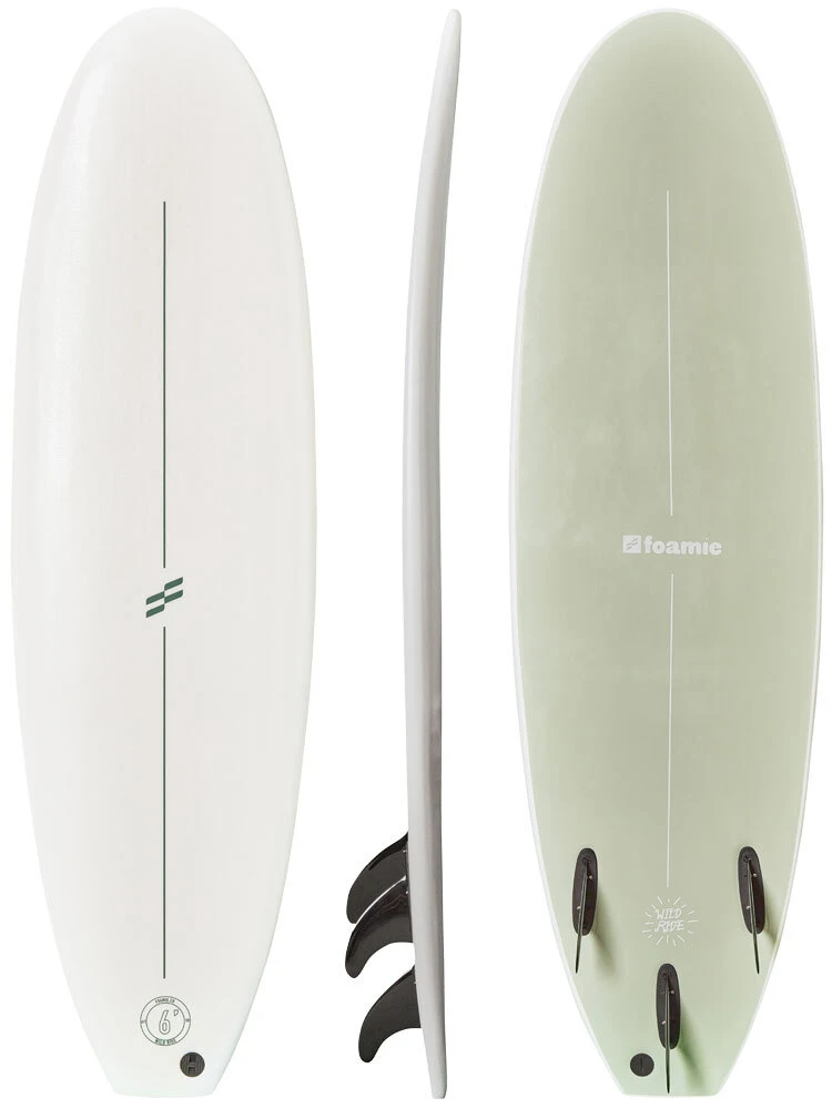 FOAMIE SURFBOARDS Wild Ride 6'0' Funboard Thruster 7 FOAMIE SURFBOARDS Wild Ride 6'0' Funboard Thruster - Image 5