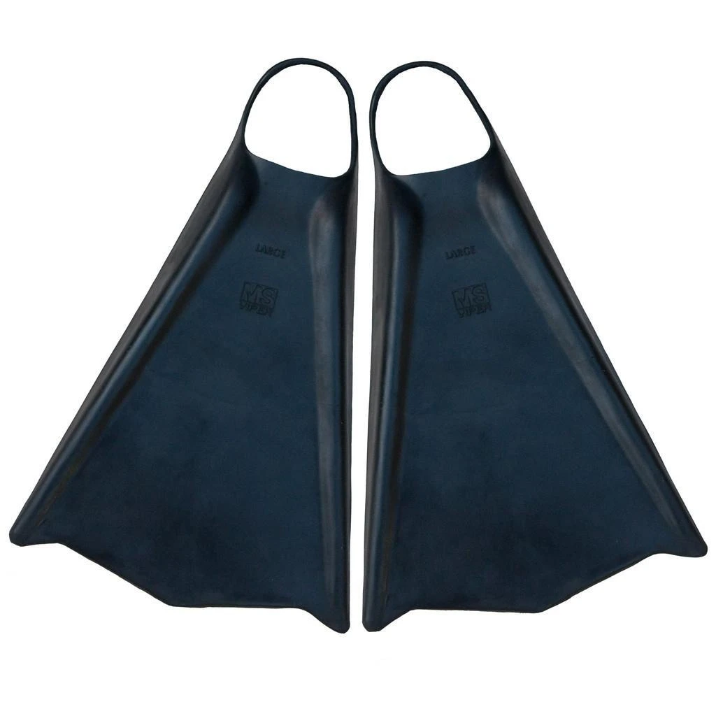 Mike Stewart Viper Bodyboard Fins - Black/ Orange Dot - Soft Flex 5 Mike Stewart Viper Bodyboard Fins - Black/ Orange Dot - Soft Flex - Image 3