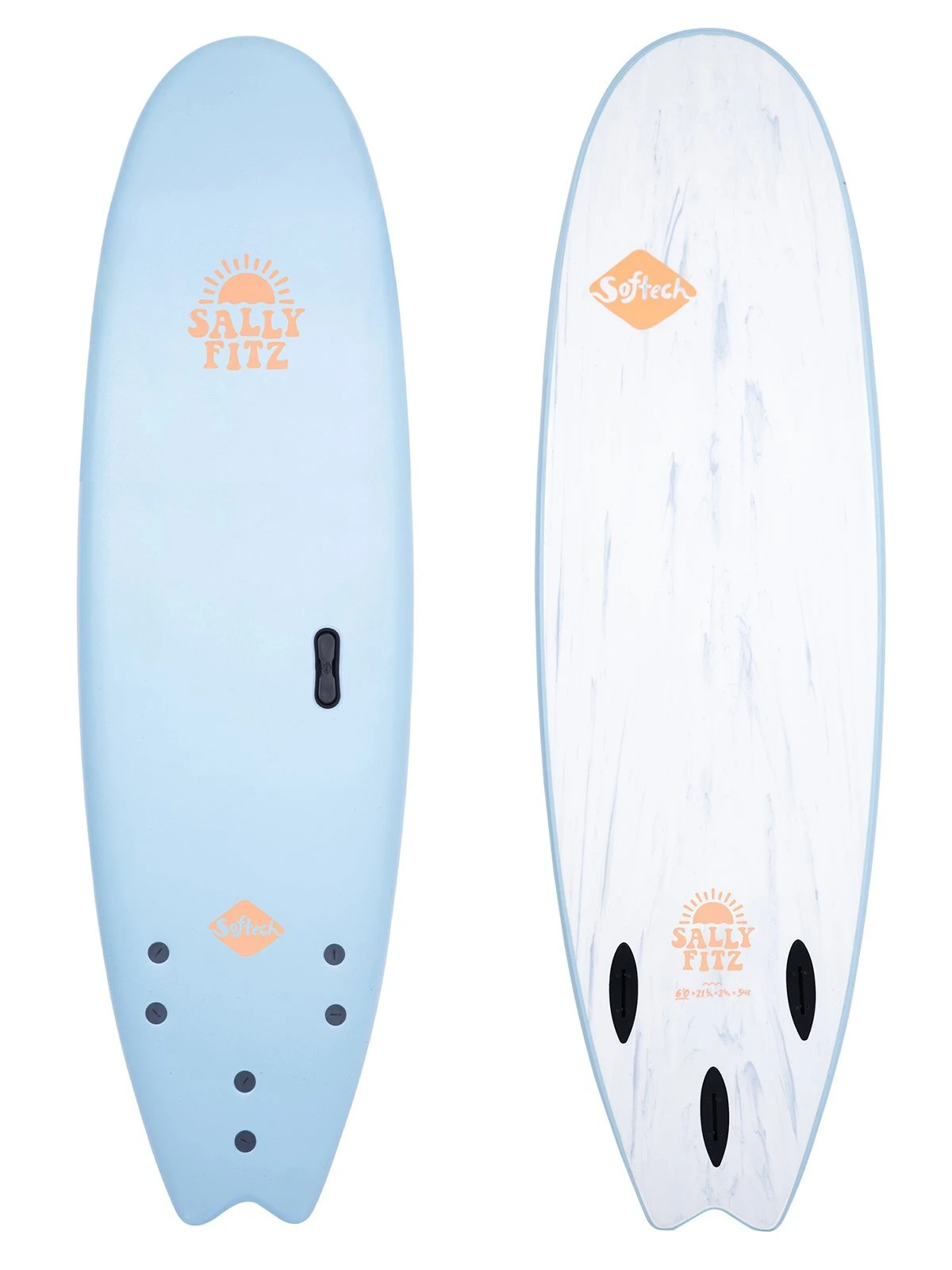 SOFTECH SOFT SURFBOARD Sally Fitzgibbon Thruster Funboard - 6'6 4 SOFTECH SOFT SURFBOARD Sally Fitzgibbon Thruster Funboard - 6'6 - Image 2