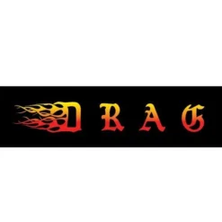 DRAG BODYBOARDS - Drag 'Flaming Tribal' Sticker