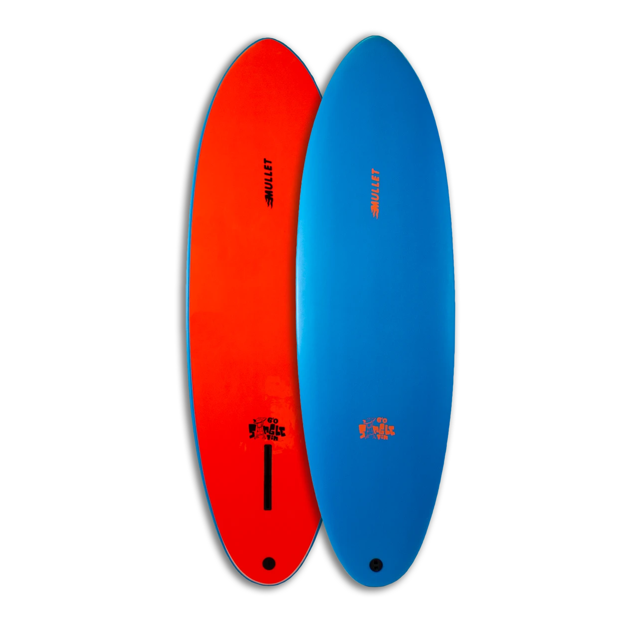MULLET SOFT SURFBOARD 6'0 Single Fin Shortboard 5 MULLET SOFT SURFBOARD 6'0 Single Fin Shortboard - Image 3