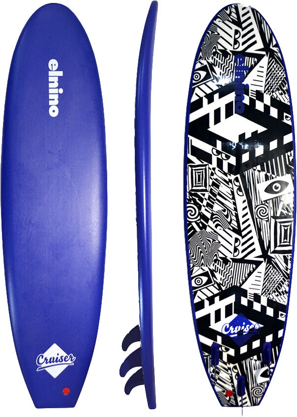 EL NINO SOFT SURFBOARD Cruiser 7'6 - 2022 Model 7 EL NINO SOFT SURFBOARD Cruiser 7'6 - 2022 Model - Image 5