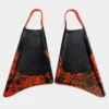 STEALTH S1 SUPREME FINS - Black/ Red Pattern -surf Sales 9392312