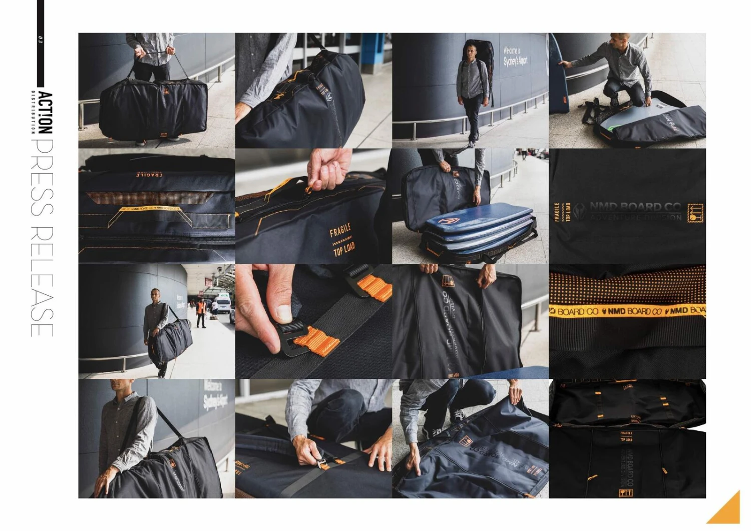 NMD WHEELIE 4 BOARD BODYBOARD BAG 5 NMD WHEELIE 4 BOARD BODYBOARD BAG - Image 3