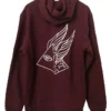 ZION WETSUITS Pyramid Scheme Hoody - Burgundy -surf Sales 9422358