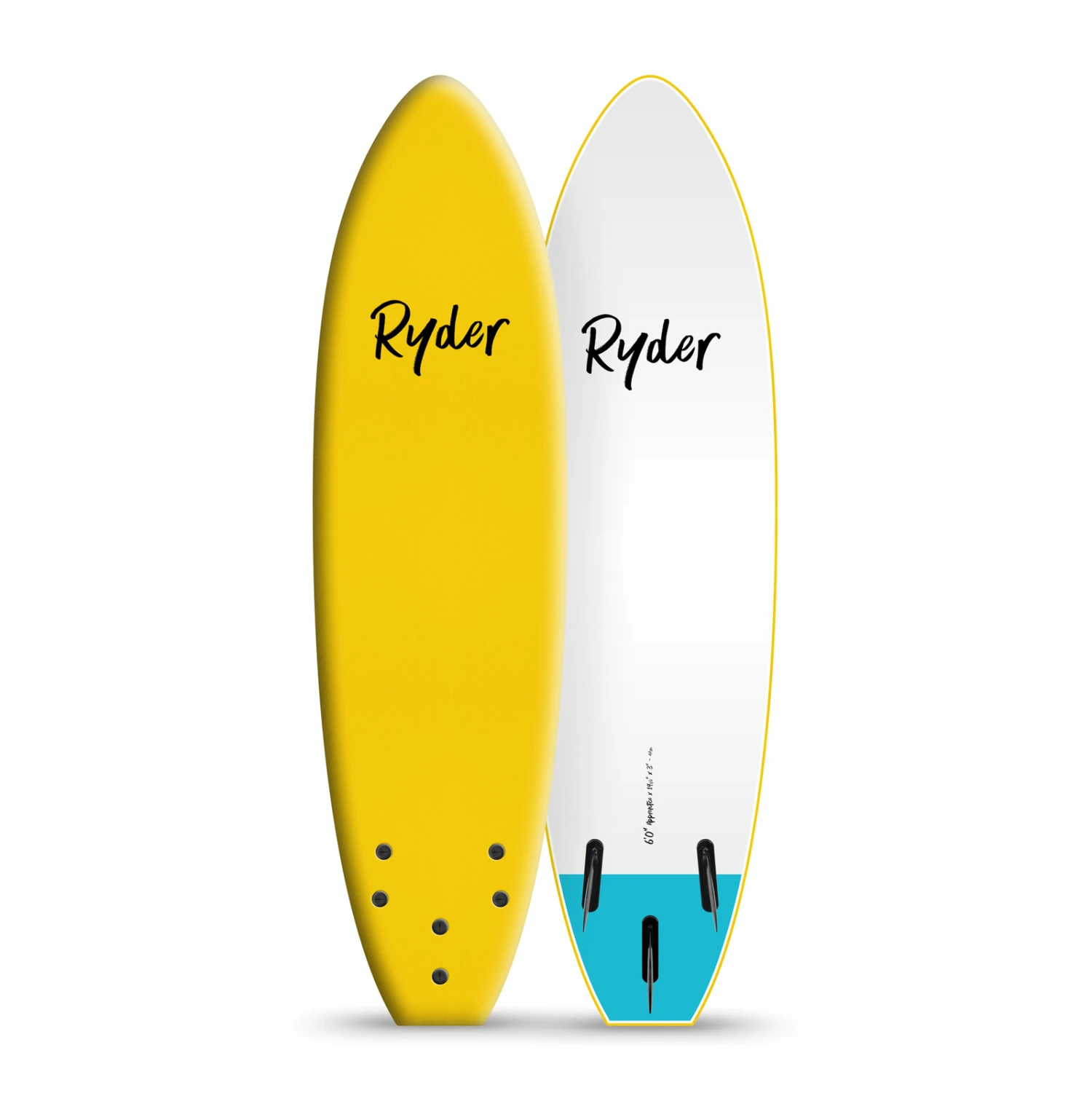 RYDER SOFT SURFBOARD - Apprentice 6'0' Thruster 6 RYDER SOFT SURFBOARD - Apprentice 6'0' Thruster - Image 4