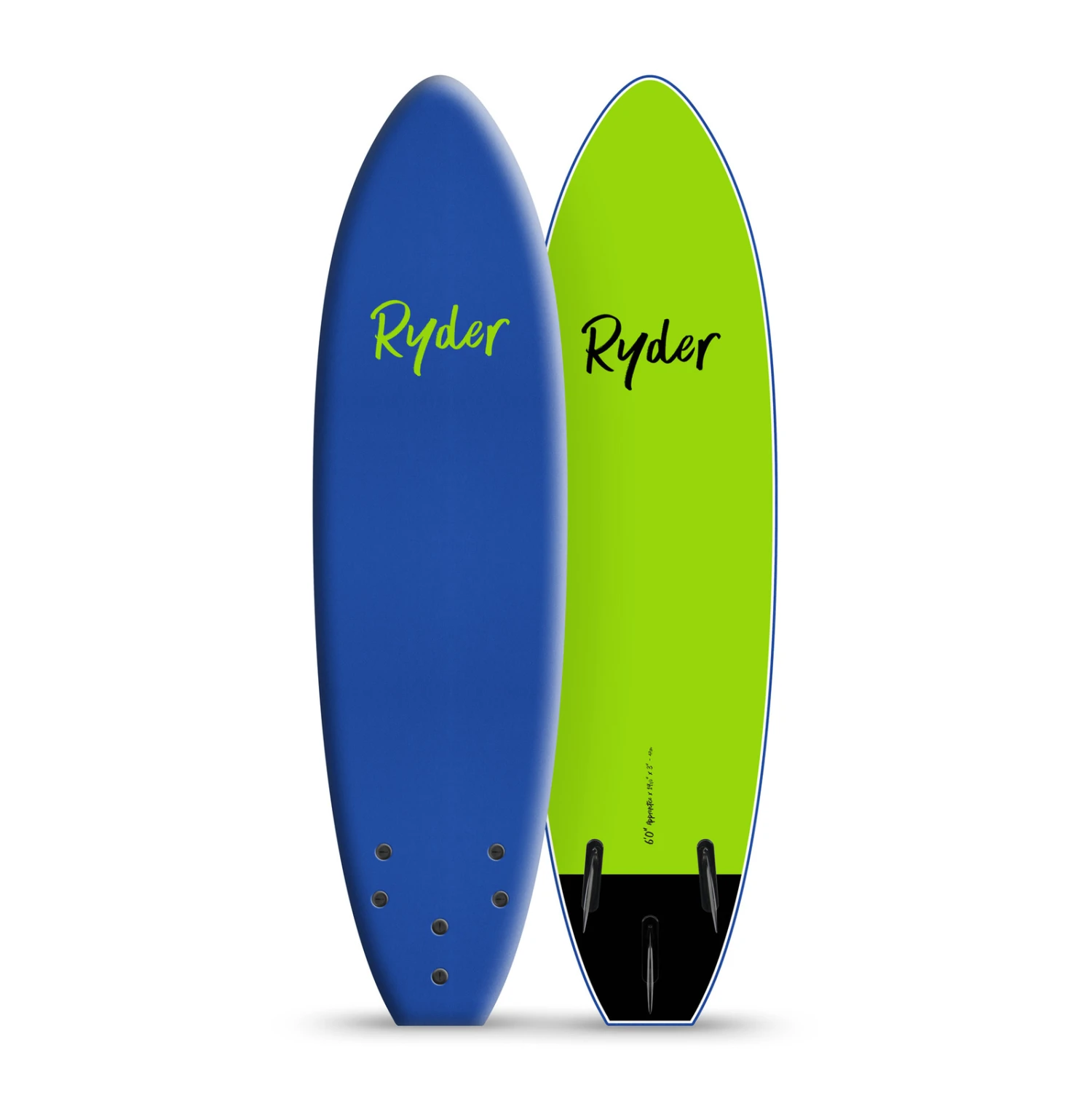 RYDER SOFT SURFBOARD - Apprentice 6'0' Thruster 7 RYDER SOFT SURFBOARD - Apprentice 6'0' Thruster - Image 5