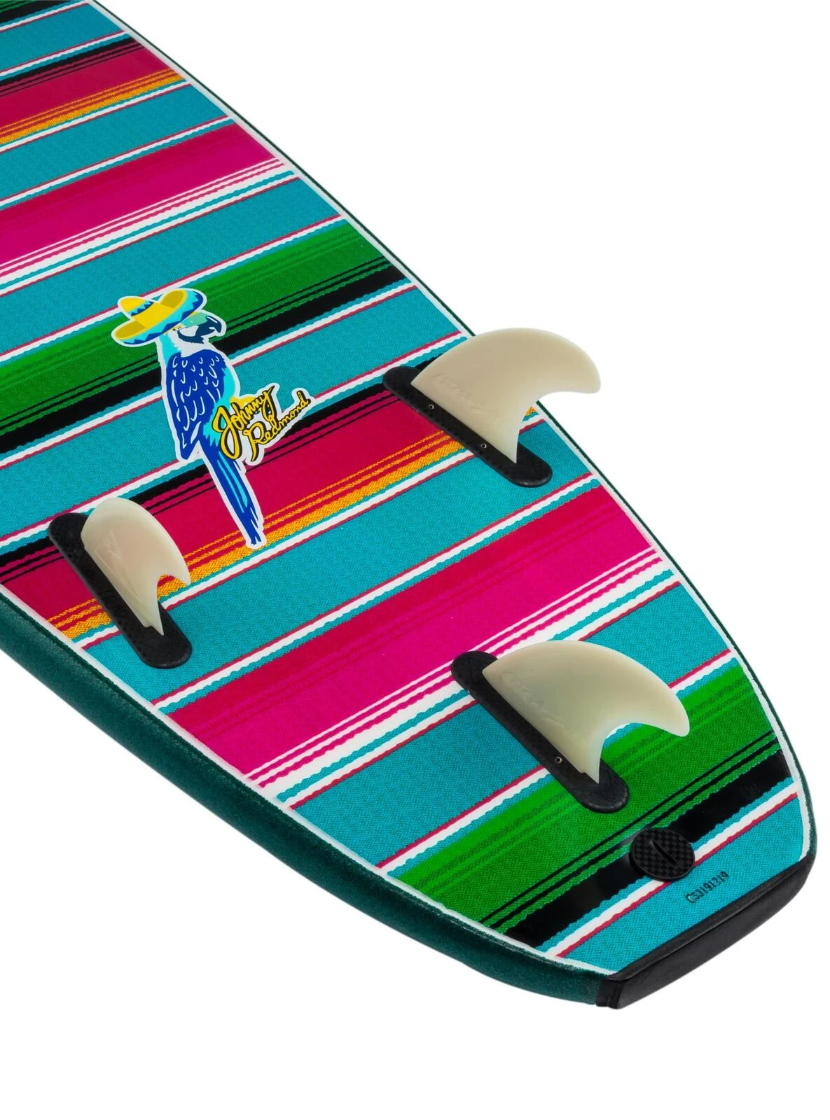 CATCH SURF Odysea - Log 7'0 PRO Tri Fin Johnny Redmond 2021/22 Model - Verde Green Deck 4 CATCH SURF Odysea - Log 7'0 PRO Tri Fin Johnny Redmond 2021/22 Model - Verde Green Deck - Image 2