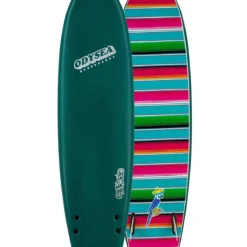 CATCH SURF Odysea - Log 7'0 PRO Tri Fin Johnny Redmond 2021/22 Model - Verde Green Deck