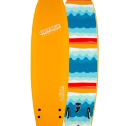 CATCH SURF Odysea Log 7'0 PRO Tri Fin Taj Burrow 2022/23 Model - Pilsner