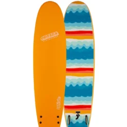 CATCH SURF Odysea Log 8'0 PRO Tri Fin Taj Burrow 2022/23 Model - Pilsner