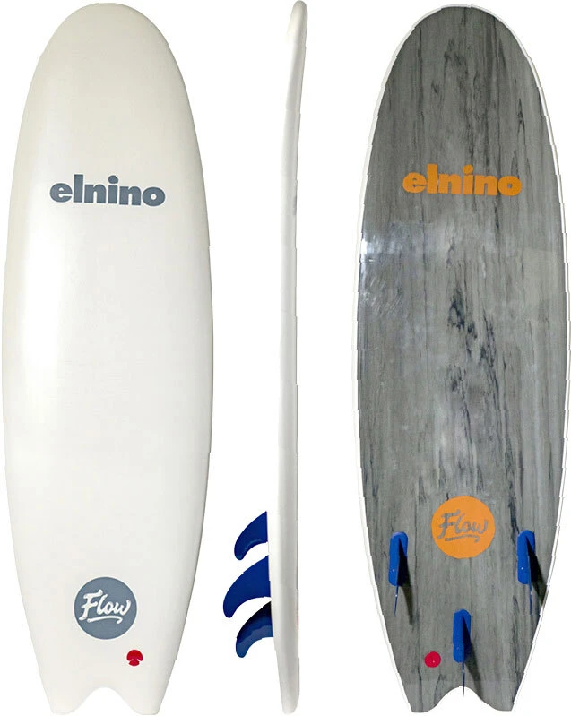 EL NINO SOFT SURFBOARD Fish 5'8 - 2022 Model 6 EL NINO SOFT SURFBOARD Fish 5'8 - 2022 Model - Image 4