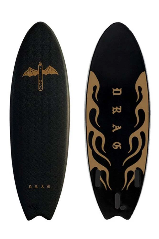 DRAG SOFTIES Dart 5'6 Thruster - Tribal - 2022/23 Model 7 DRAG SOFTIES Dart 5'6 Thruster - Tribal - 2022/23 Model - Image 5
