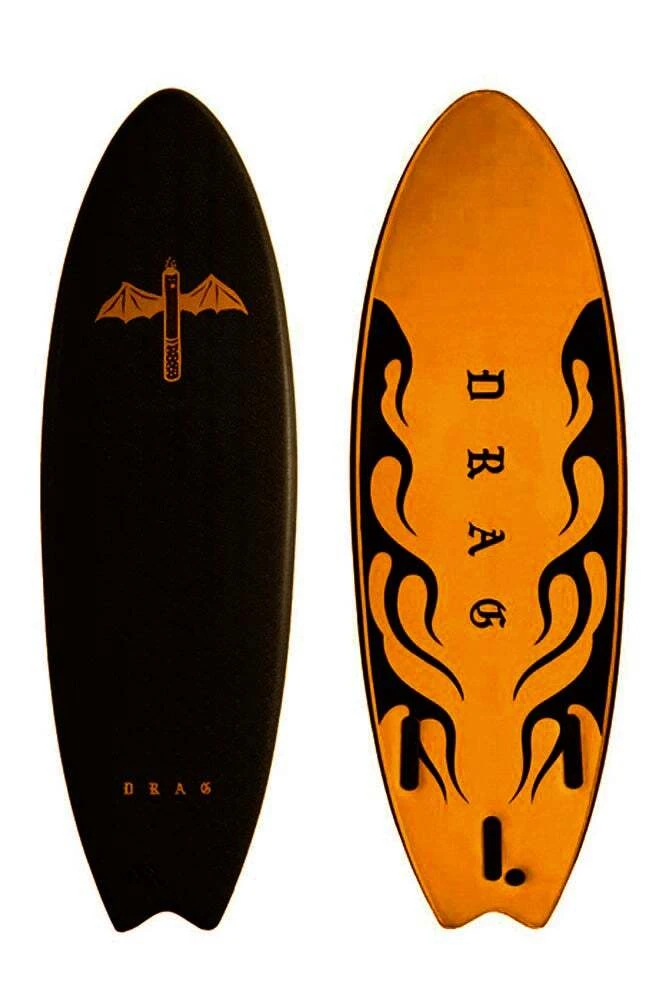 DRAG SOFTIES Dart 5'6 Thruster - Tribal - 2022/23 Model 4 DRAG SOFTIES Dart 5'6 Thruster - Tribal - 2022/23 Model - Image 2