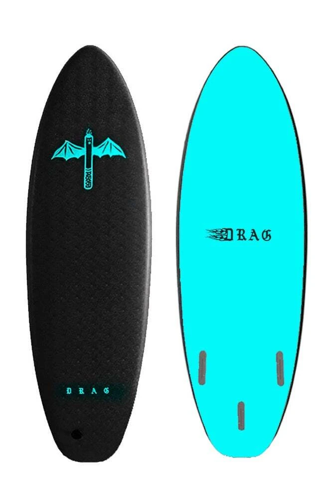 DRAG SOFTIES Dart 6'6 Thruster - Plain - 2022/23 Model 5 DRAG SOFTIES Dart 6'6 Thruster - Plain - 2022/23 Model - Image 3