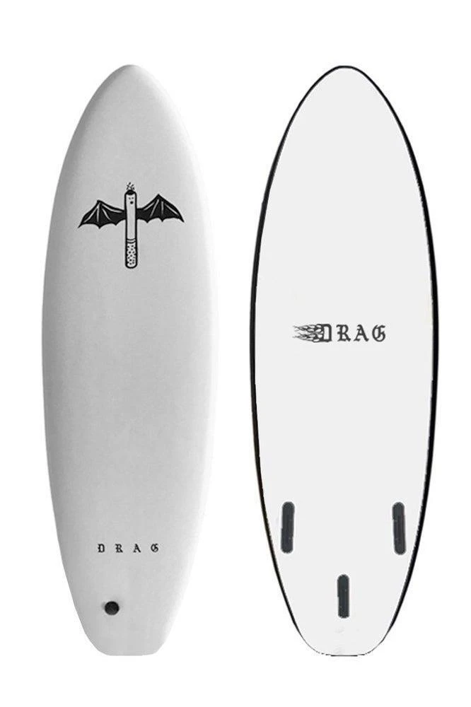 DRAG SOFTIES Dart 6'6 Thruster - Plain - 2022/23 Model 4 DRAG SOFTIES Dart 6'6 Thruster - Plain - 2022/23 Model - Image 2