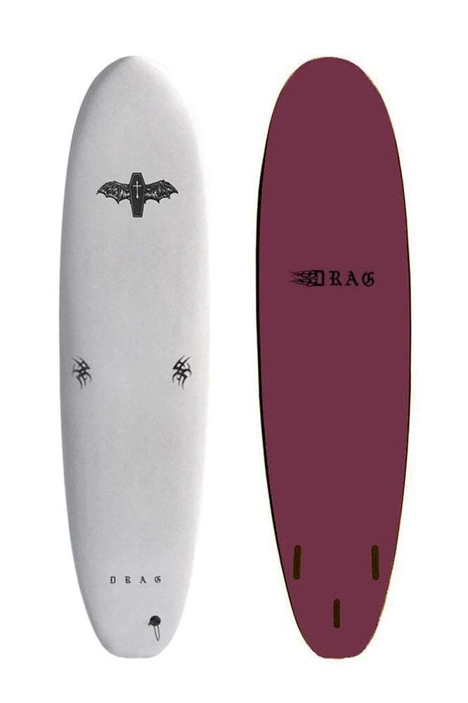 DRAG SOFTIES Coffin 8'0 Mal Thruster - 2022/23 Model 8 DRAG SOFTIES Coffin 8'0 Mal Thruster - 2022/23 Model - Image 6
