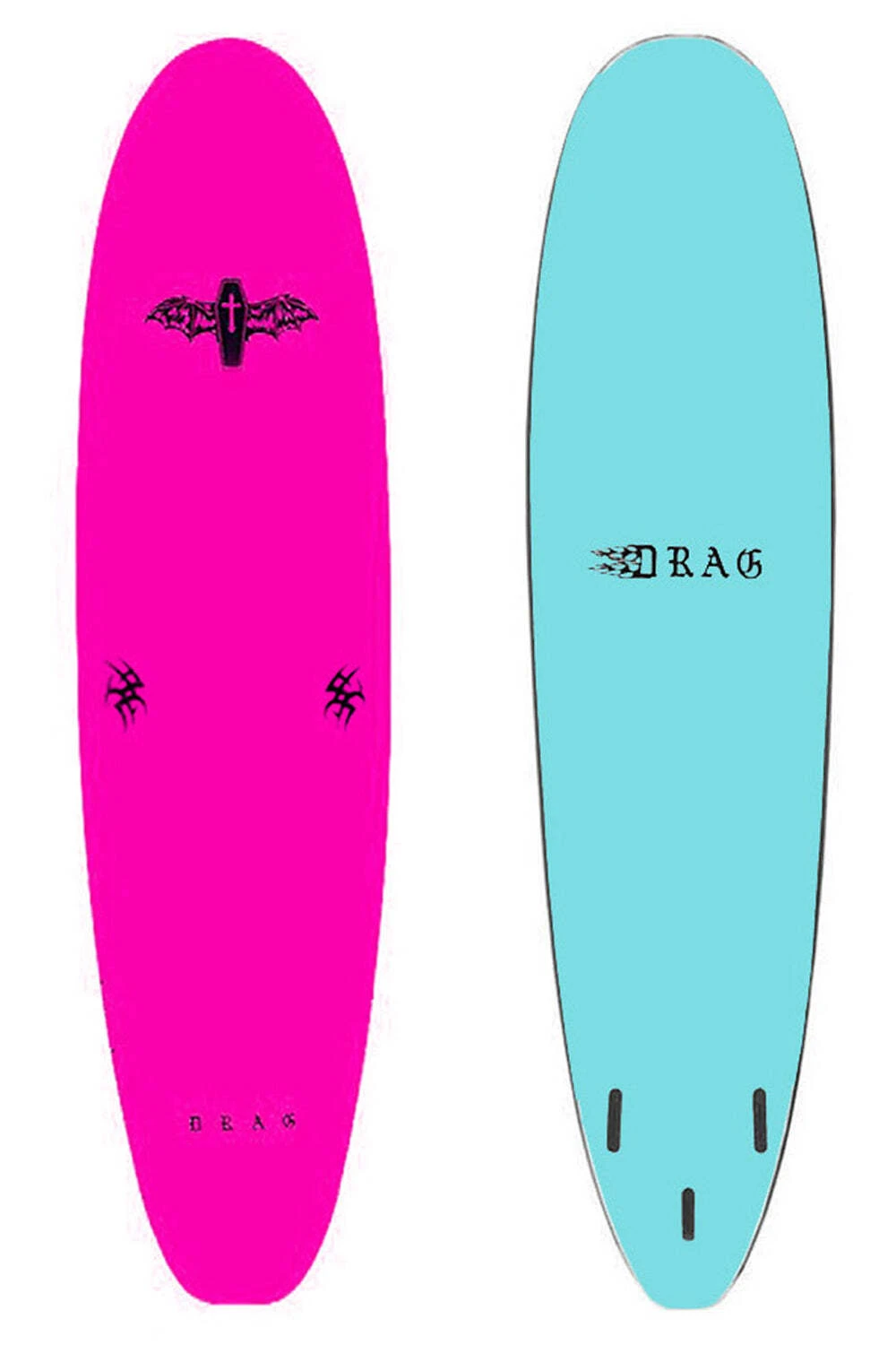 DRAG SOFTIES Coffin 8'0 Mal Thruster - 2022/23 Model 10 DRAG SOFTIES Coffin 8'0 Mal Thruster - 2022/23 Model - Image 8