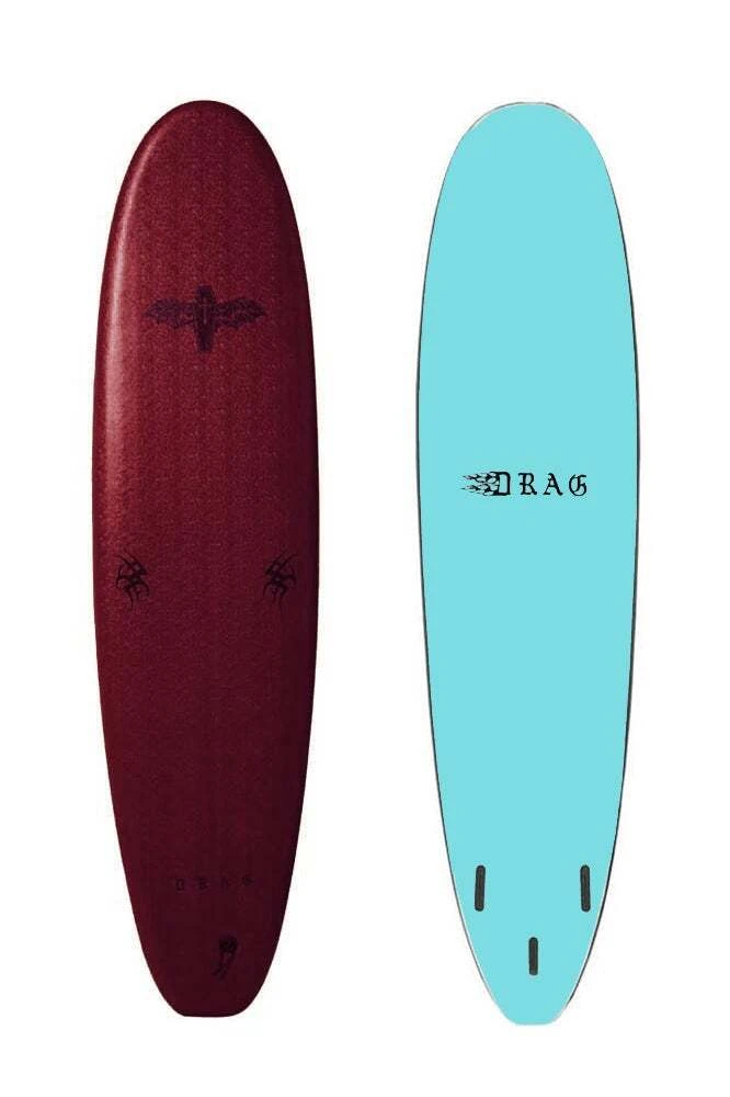 DRAG SOFTIES Coffin 8'0 Mal Thruster - 2022/23 Model 4 DRAG SOFTIES Coffin 8'0 Mal Thruster - 2022/23 Model - Image 2