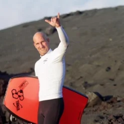 GYROLL Long Sleeve Rashvest - Black/ Grey Print -surf Sales 9458694 2