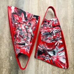 POD Fins PF3 Ocean Active - Red -surf Sales 9459307 2