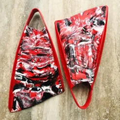 POD Fins PF3 Ocean Active - Red -surf Sales 9459307 3