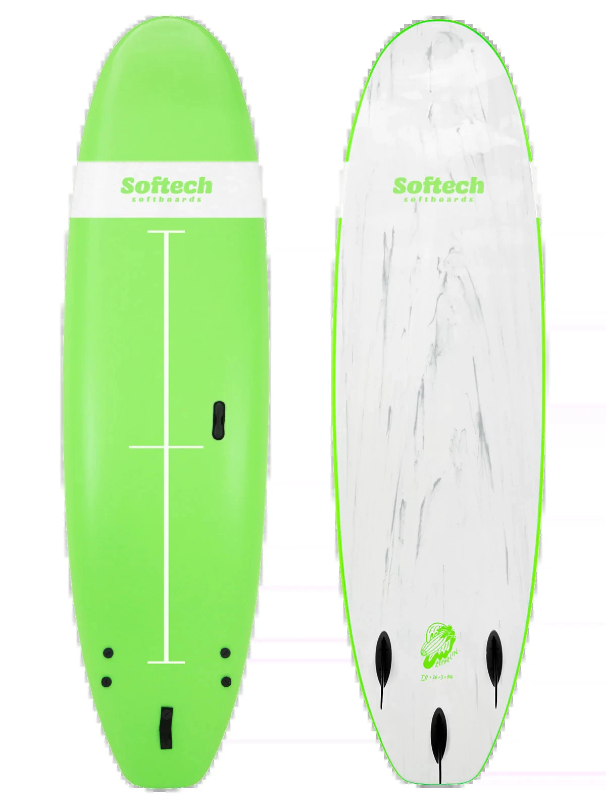 SOFTECH SOFT SURFBOARD - Zeppelin 7'6 4 SOFTECH SOFT SURFBOARD - Zeppelin 7'6 - Image 2