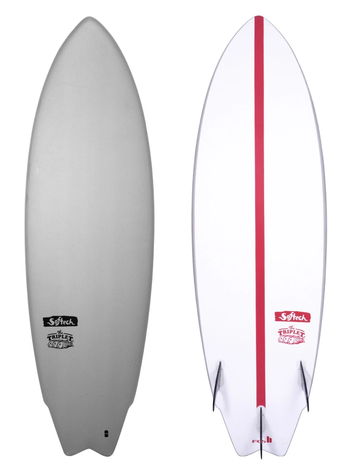SOFTECH SOFT SURFBOARD Triplet Epoxy Thruster - 6'0 4 SOFTECH SOFT SURFBOARD Triplet Epoxy Thruster - 6'0 - Image 2